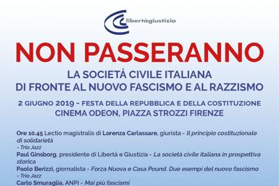 Firenze 2 giugno, “Non passeranno”