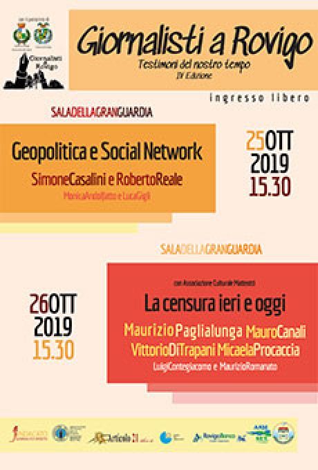 “Giornalisti a Rovigo, testimoni del nostro tempo”