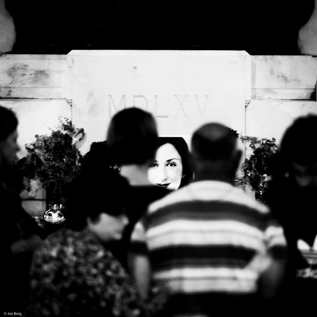 Malta 16 novembre, Vigil for Truth and Justice