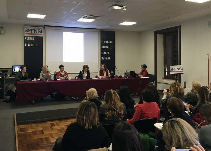 Violenza di genere, la ministra Bonetti in Fnsi