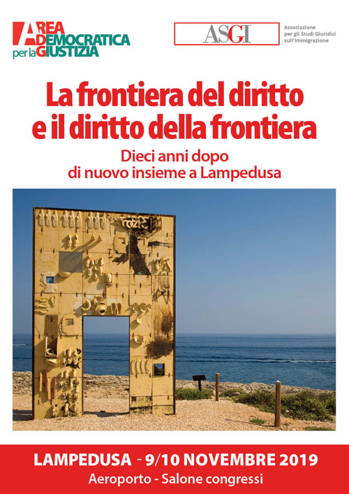 Lampedusa 9/10 novembre: “La frontiera del diritto e il diritto della frontiera”