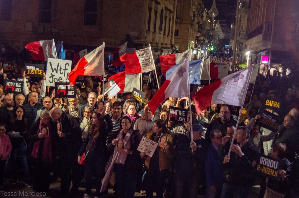 Malta marches against corruption and impunity