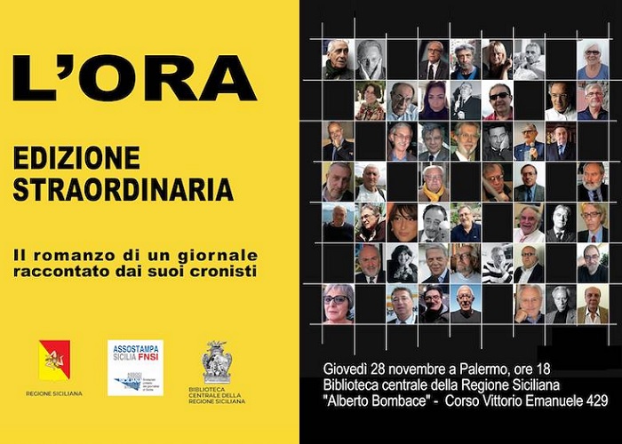 Palermo 28 novembre, “L’Ora Edizione Straordinaria”