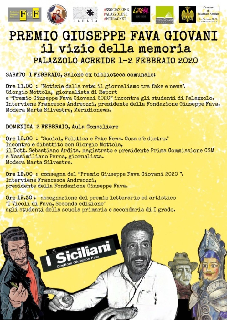 Palazzolo Acreide, XIa edizione del Premio Fava Giovani
