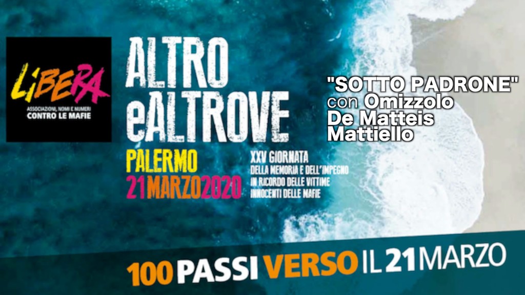 Venerdì 7 e sabato 8, “Un viaggio nel cuore delle Agromafie”