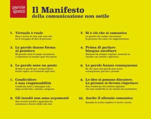 parole ostili il manifesto