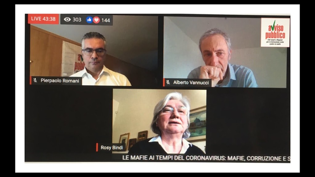 Le mafie ai tempi del Coronavirus: “Mafie, corruzione e sanità”