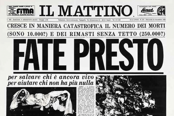 Il rischio di un nuovo post terremoto