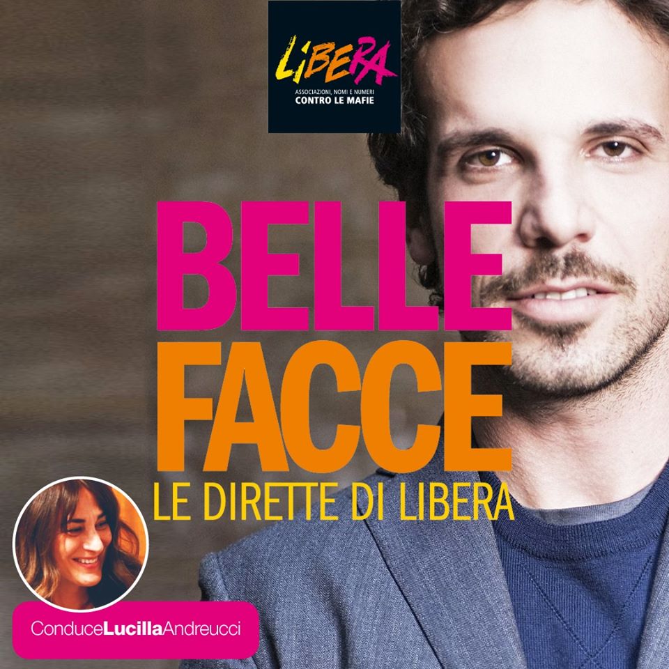 Belle Facce: la diretta di Libera con Francesco Montanari