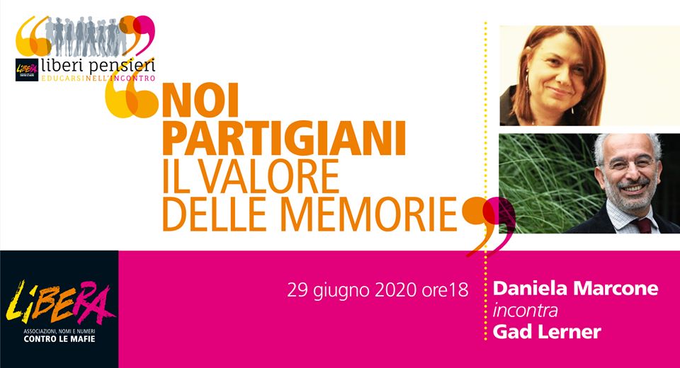 Liberi Pensieri: “Noi partigiani. Il valore delle memorie” con Gad Lerner