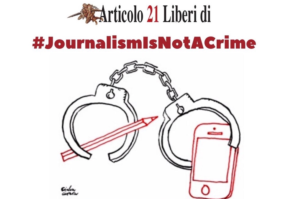 Articolo 21: no al carcere per i giornalisti