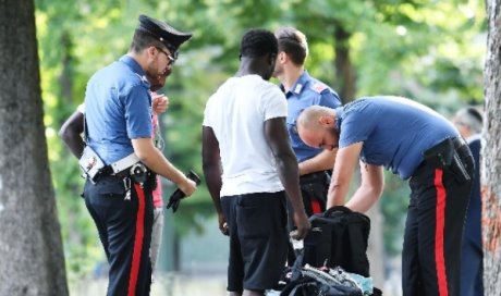 La nutrita manovalanza di spacciatori di origine africana