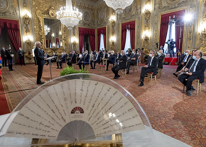 Ventaglio: «Da Mattarella importante riconoscimento al ruolo dell’informazione»