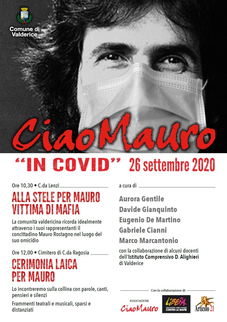 Ciao Mauro 2020, Valderice (TP) 26 settembre