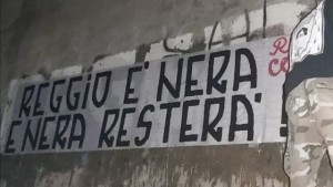 reggio è nera e nera resterà