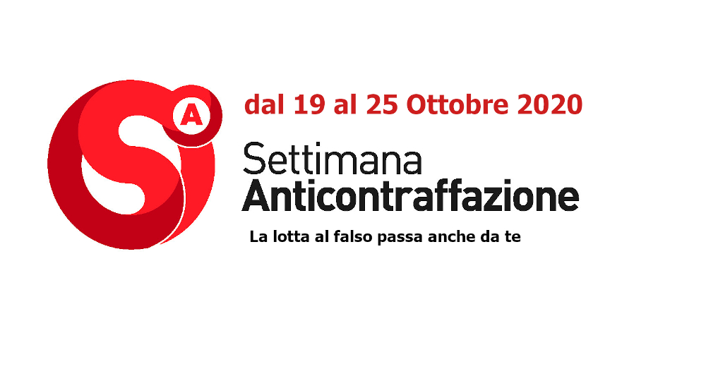 Dal 19 al 25 ottobre la 5a edizione della Settimana Anticontraffazione