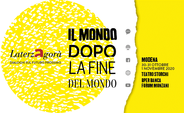 Modena, Il Festival Laterza Agorà dal 30 ottobre al 1 novembre