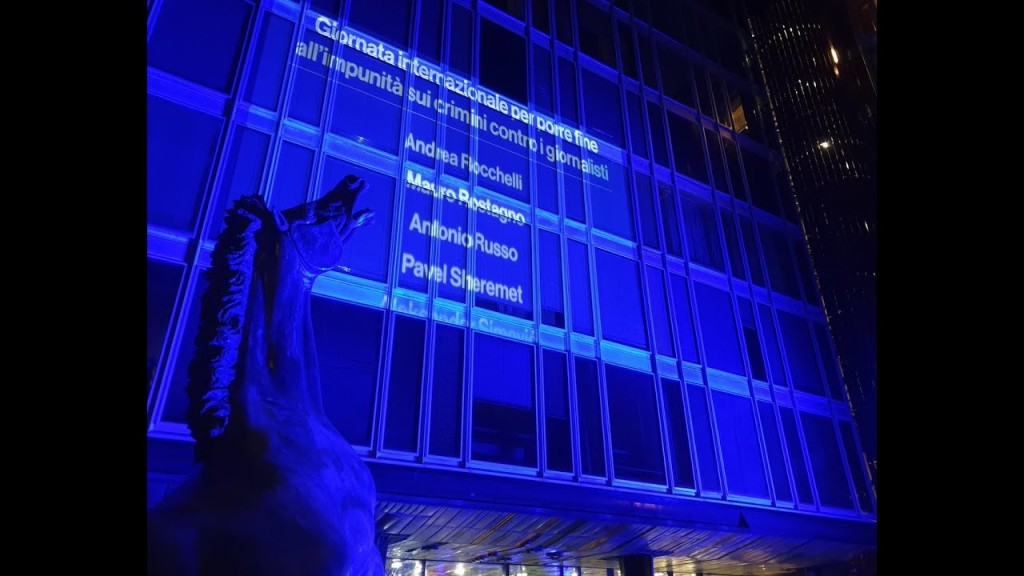 Illuminare le storie dei giornalisti uccisi per chiedere verità e giustizia. L’iniziativa Rai