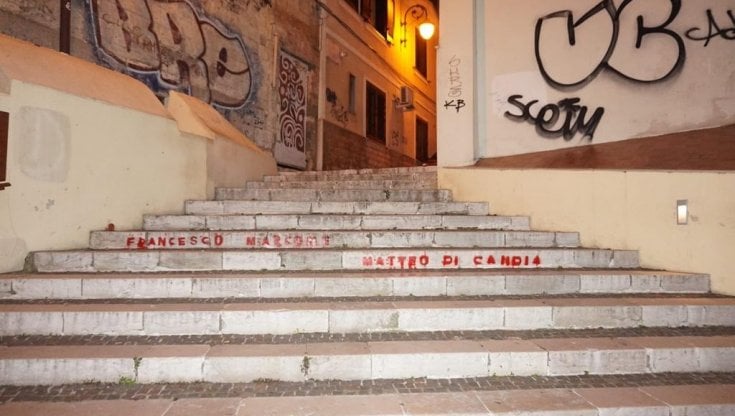 Foggia, quei nomi di vittime innocenti di mafia scritti in rosso