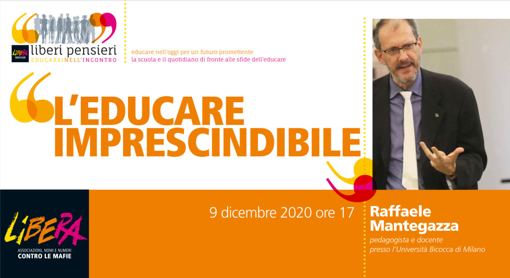 “L’educare imprescindibile”: nuovo appuntamento con “Liberi Pensieri. Educarsi nell’incontro”