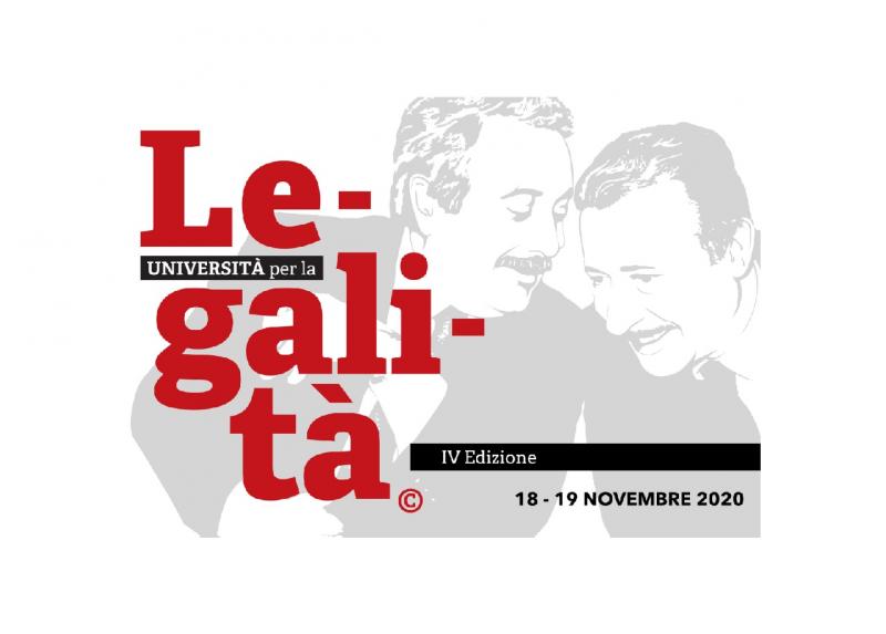 Milano 18/19 novembre, Università per la Legalità 2020