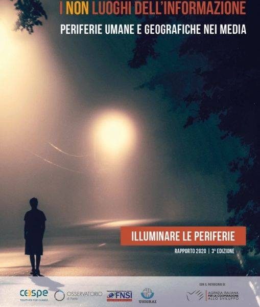 ‘Illuminare le periferie’, i dati del terzo rapporto «Più esteri nei tg, una notizia su tre è sul Covid»