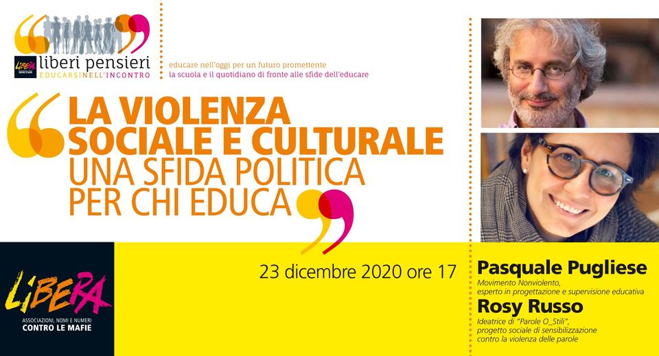 Mercoledì 23/12, nuovo appuntamento con “Liberi Pensieri”