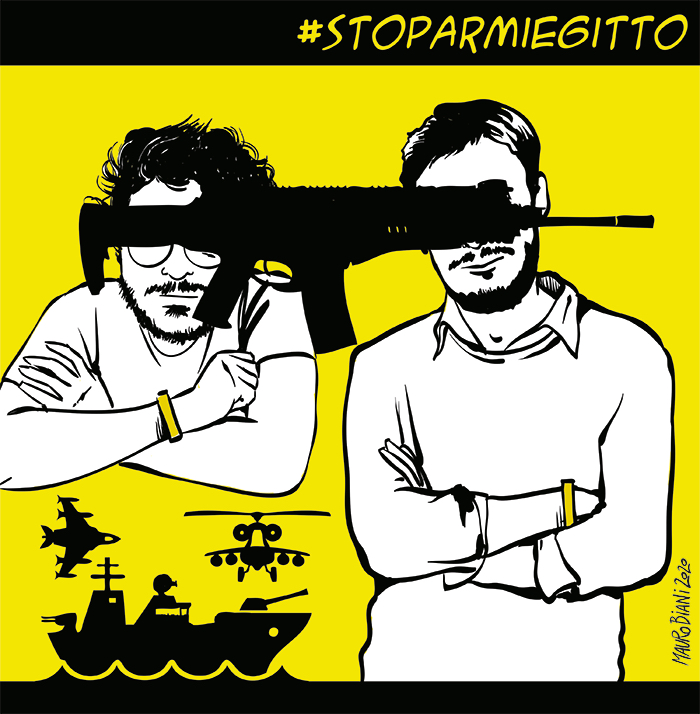 19 dicembre 2020: mobilitiamoci per Giulio e Patrick, e diciamo “Stop armi Egitto”