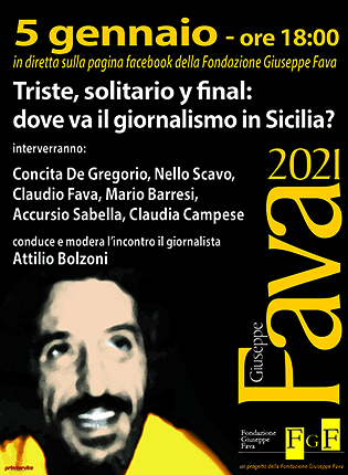 Martedì 5 gennaio, due appuntamenti per ricordare Pippo Fava