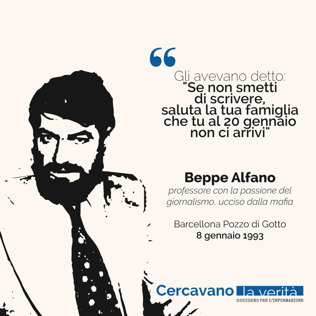 Beppe Alfano fu ucciso 28 anni fa. Ripartono indagini su arma del delitto e mandanti