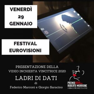 Ladri di dati, presentazione ad Eurovisioni 2020