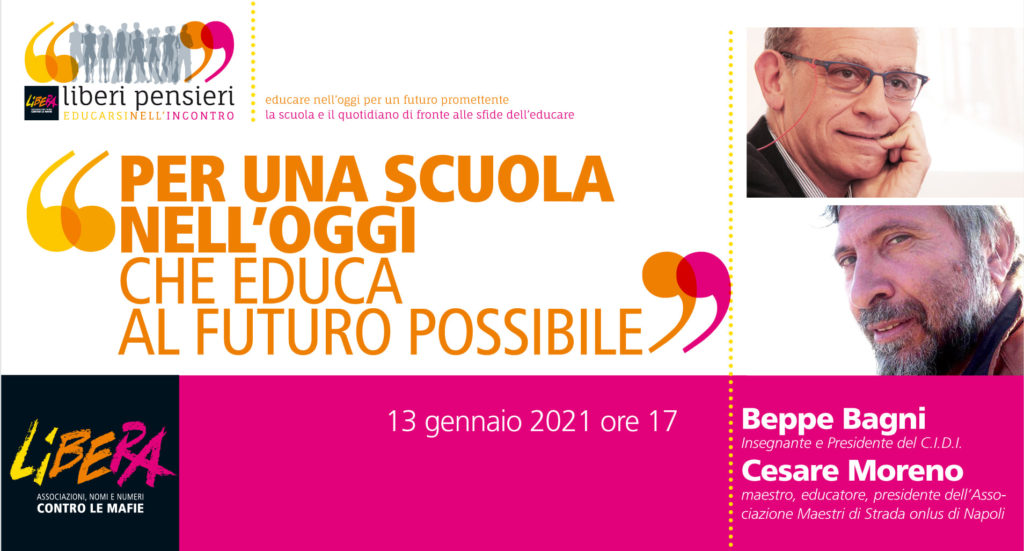 Mercoledì 13 gennaio quarta puntata di “Liberi pensieri”