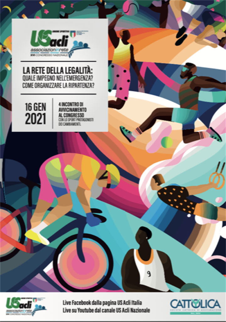 Sport e Legalità: sabato 16 gennaio panel online Us Acli