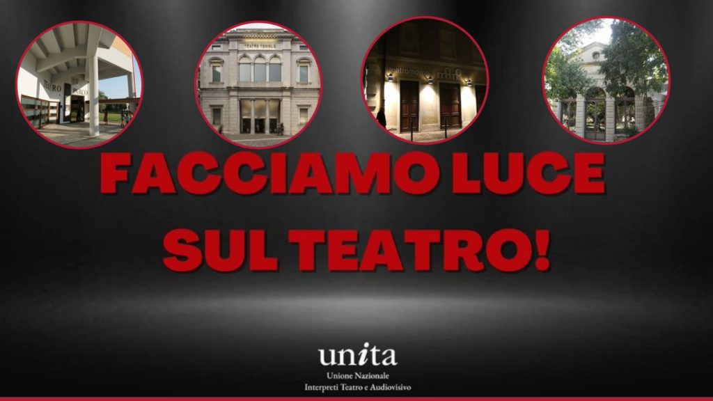 Libera aderisce appello U.N.I.T.A.: “Facciamo luce sui teatri”