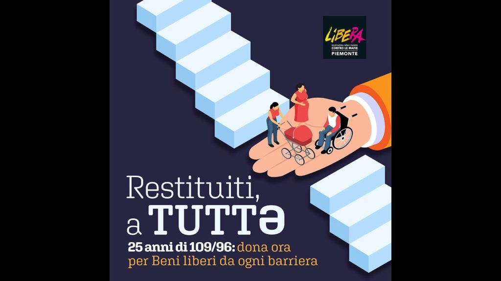 Restituiti, a tuttə, la campagna sull’accessibilità dei beni confiscati