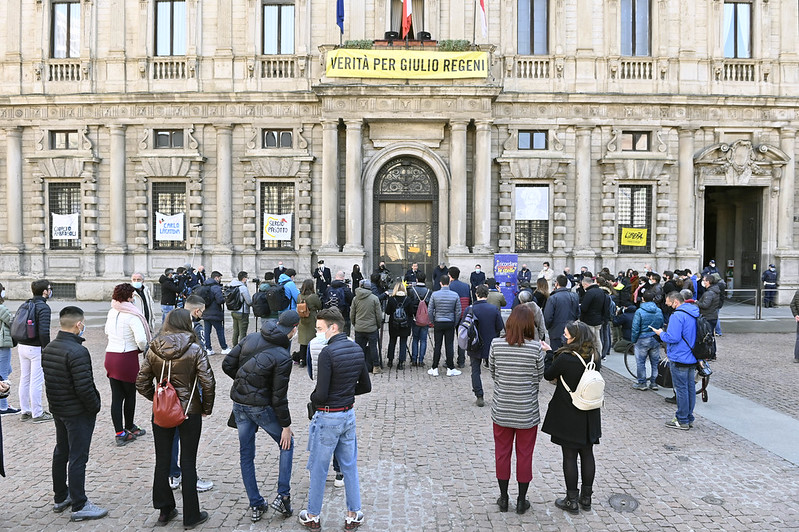 Commemorare le vittime di mafia nello strano clima della piazza in lockdown