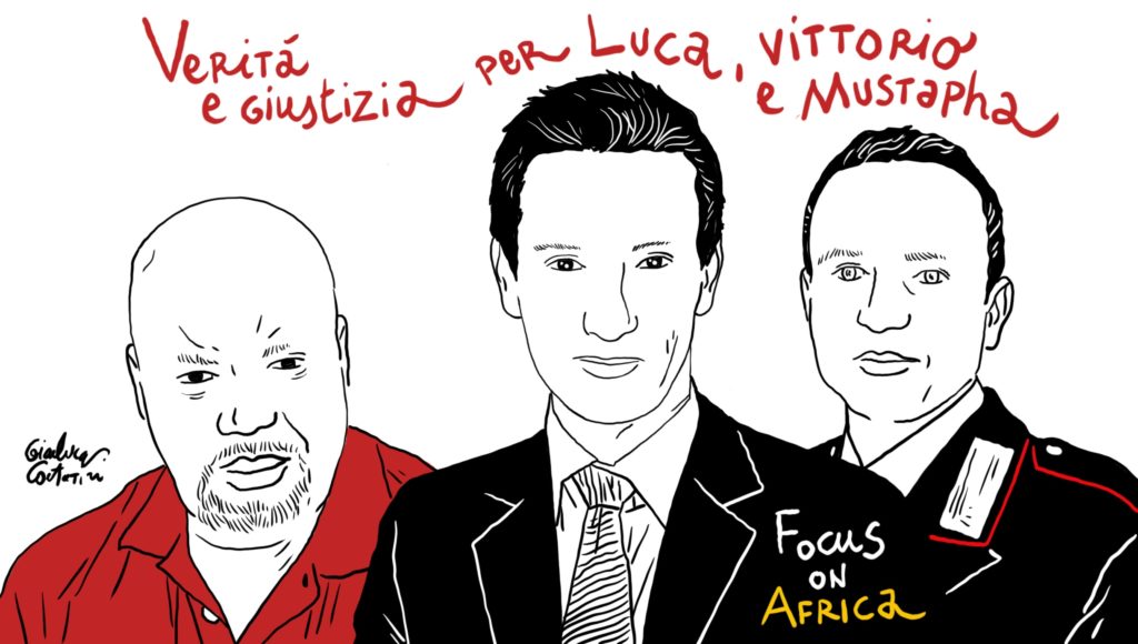 Verità per Luca, Vittorio, Mustapha, una campagna che va oltre il giornalismo
