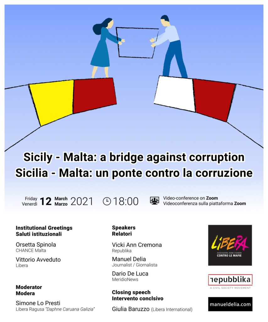 Sicily-Malta: a Bridge against Corruption