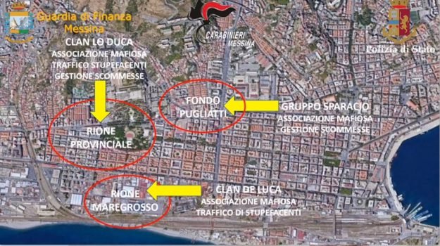 Maxi blitz a Messina: 33 arresti in operazione antimafia congiunta
