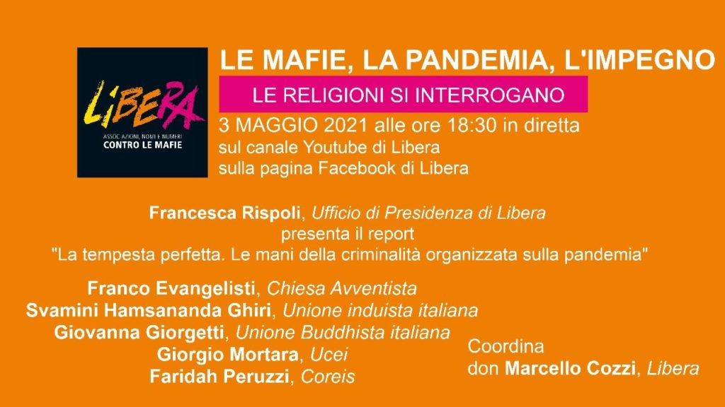 Le mafie, la pandemia, l’impegno. Le religioni si interrogano