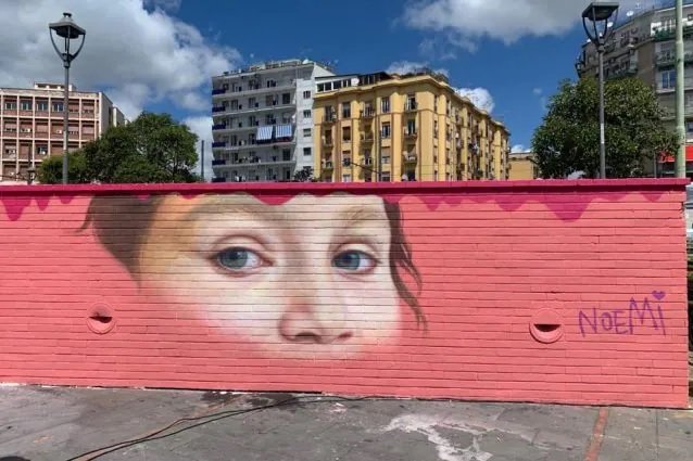 Napoli, il murale della vita dedicato a Noemi è stata una grande battaglia di civiltà