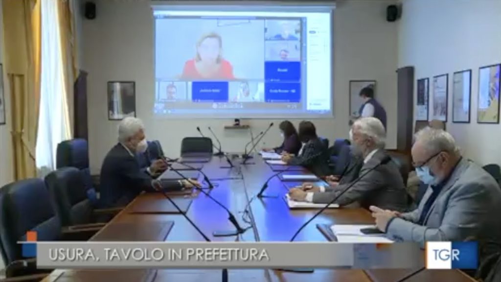 La prefettura di Potenza contro la tela del racket e usura