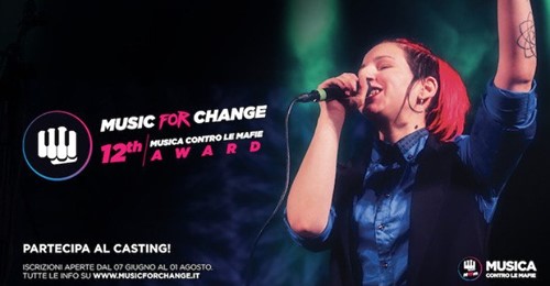 “Music for Change – 12th Musica contro le mafie Award”