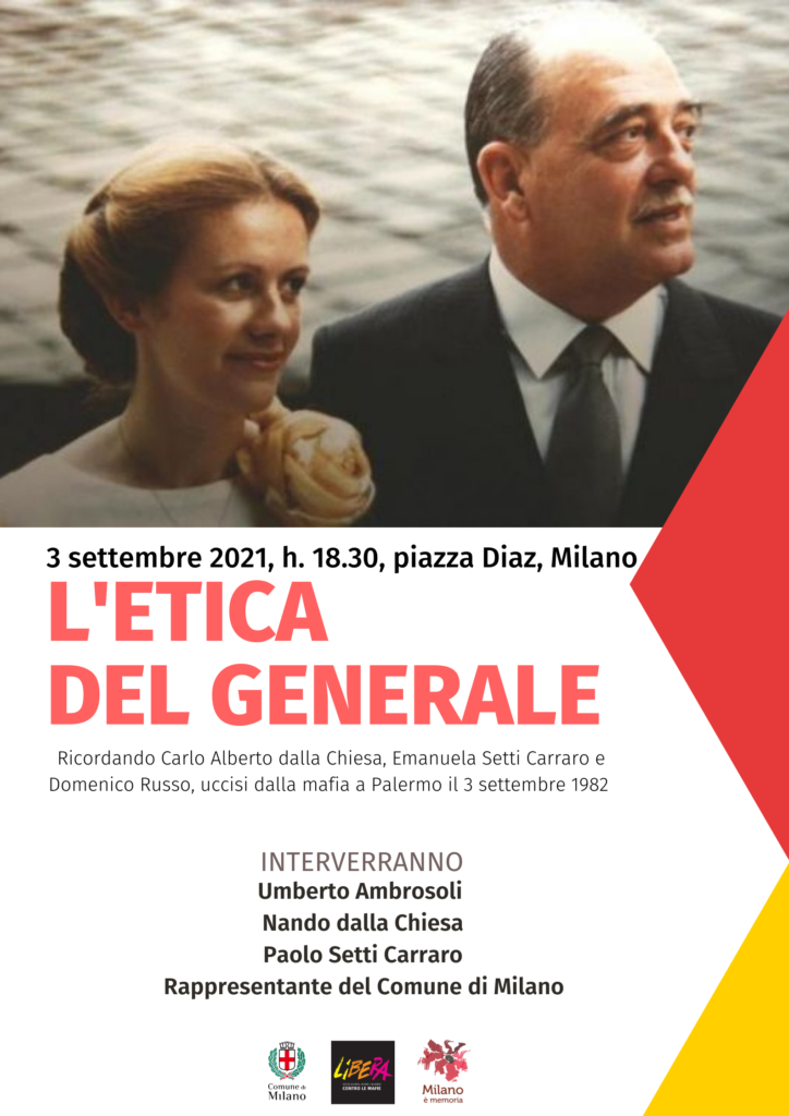 Milano 3 settembre, “L’etica del Generale”