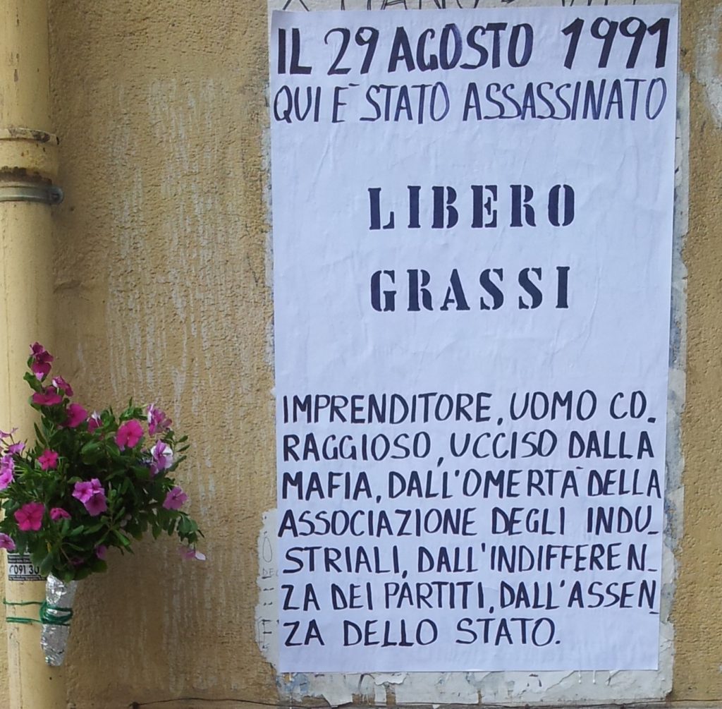 “Tutti Libero!”, Palermo 29 agosto, XXX anniversario della morte di Libero Grassi