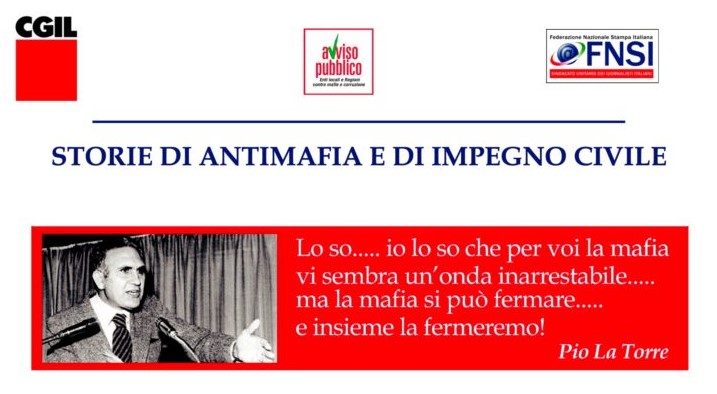Il Premio Pio La Torre conferito ad amministratori, sindacalisti e giornalisti