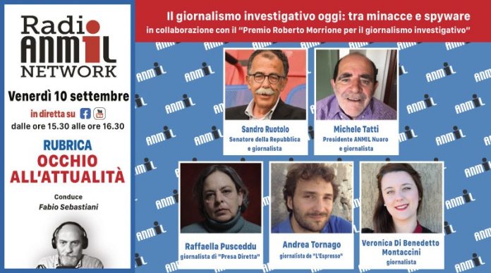 I rischi del giornalismo: ne parliamo con Radio Anmil venerdì 10/9