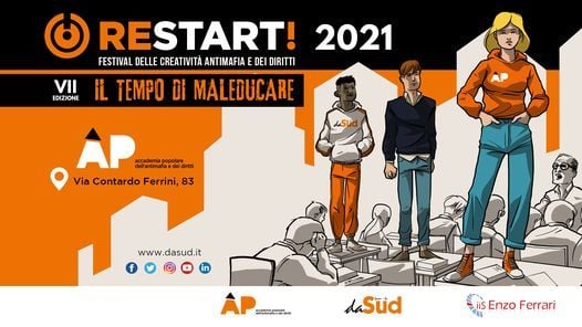 Restart! “Il tempo di maleducare” dal 30/9 con daSud