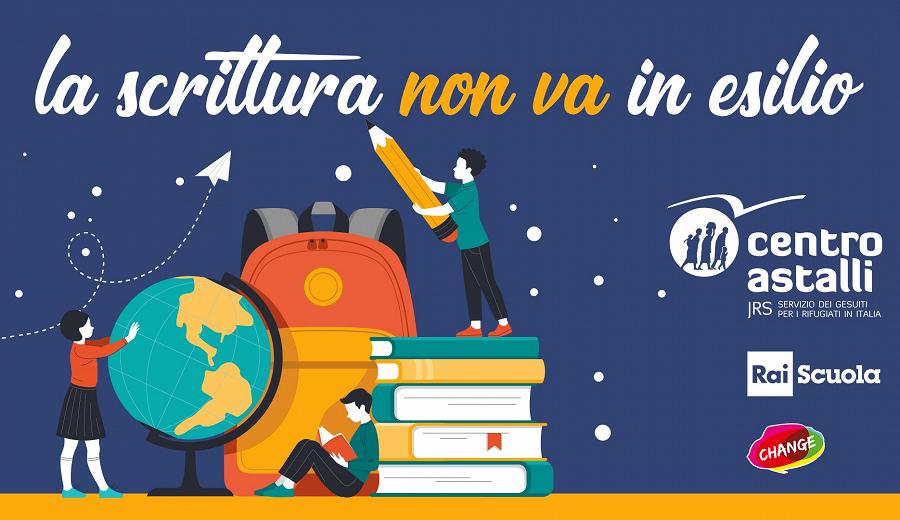 “La scrittura non va in esilio” in diretta su Rai Scuola mercoledì 27/10