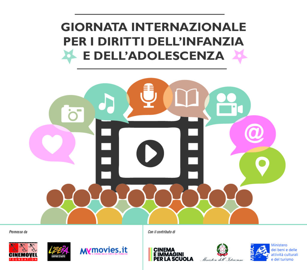 Cinemovel, Libera e MYmovies per la Giornata Internazionale dei Diritti dell’Infanzia e dell’Adolescenza